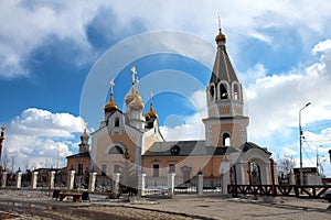 Preobrazhensky Cathedral of Yakutsk photo