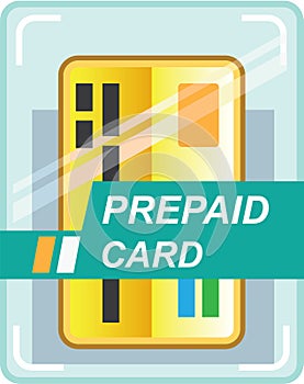 Prepaid Card vector