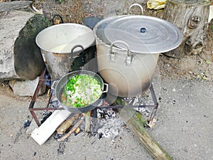 PreparaciÃ³n de comida tradicional de Colombia