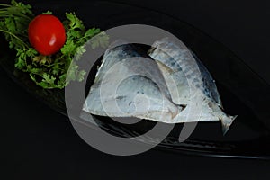 preparation for cooking moon fish