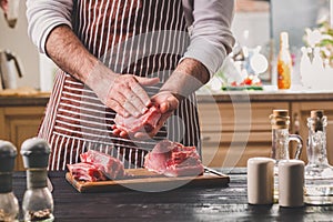 Preparation of dinner. img