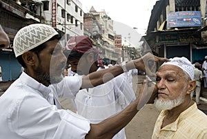 Preparation for Eid Prayer