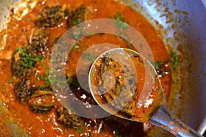 Preparation of Karela or Bitter Gourd recipe