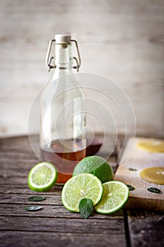 Preparation of lime tarts