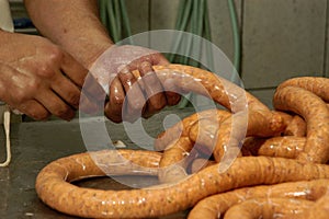 Preparation of longaniza