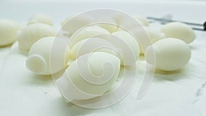 Preparation of vaginal ovules