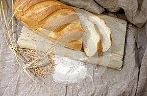 Preparation of white bread