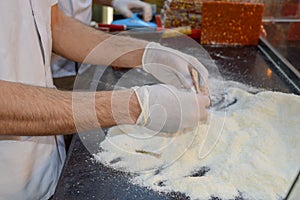 Prepare Turkish delight from Adana