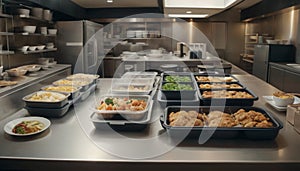 Prepared Meals in Commercial Kitchen