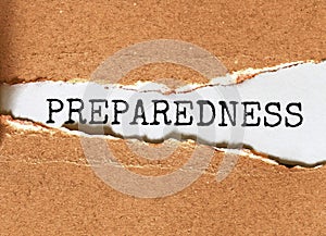 Preparedness. Your Journey Starts Here Motivational Inspirational Business Life Phrase Note
