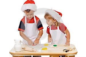 Preparazione biscotti 