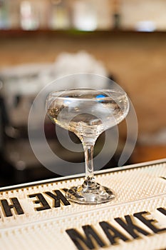 Preparing a cocktail