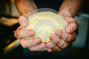 Preparing dough for bread