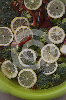 Preparing homemade pickles