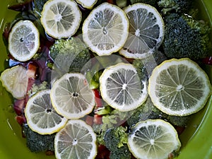 Preparing homemade pickles