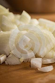 Preparing Onions For Neapolitan Ragu