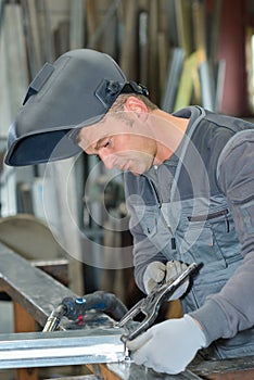 Preparing parts to weld