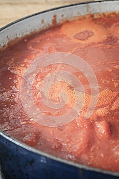 Preparing Tomatoes For Neapolitan Ragu