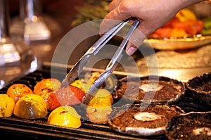 Preparing the Veggies