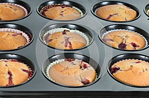 Prepering cup-cakes