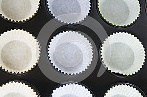 Prepering cup-cakes