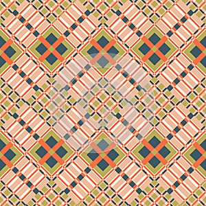 Preppy plaid pattern