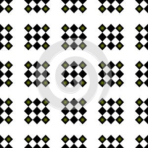 Preppy Seamless Checkered Repeating Pattern