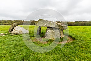 Presaddfed Burial Chamber in Anglesey, North Wales