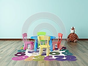 Preschool kids room