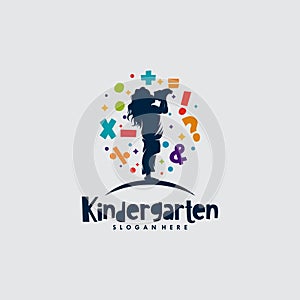 Preschool, kindergarten, playgroup logo