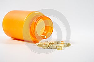 Prescription Bottle and Pills
