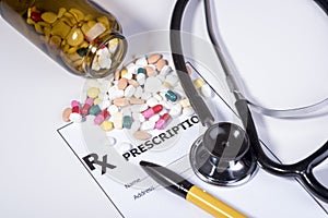 Prescription for drugs against diseases