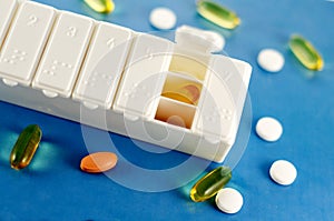 Prescription Drugs in Pill Box