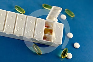 Prescription Drugs in Pill Box