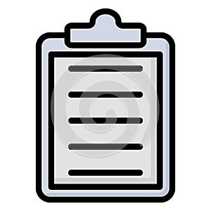 Prescription Isolated Vector icon which can be easily modified or edit