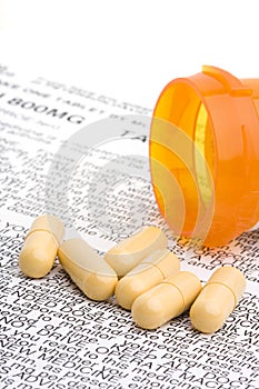 Prescription medication antibiotics