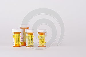 Prescription Medication Pill Bottles 1 photo