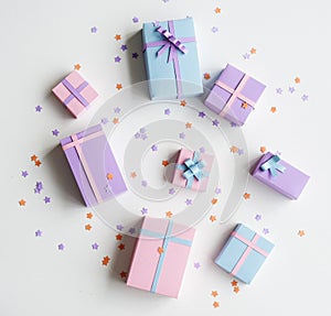 Present Gifts Seasonal Holiday Give Concept