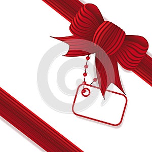 Present with red bow