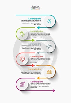 Presentation business infographic template