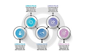 Presentation business infographic template