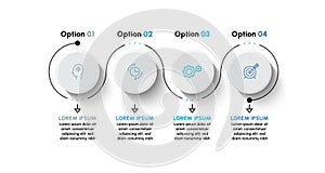 Presentation business infographic template