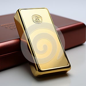 Presentation of a gold bar