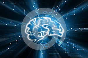 Presentation of human brain