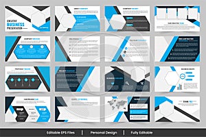 presentation template and Business Presentation Slides Template