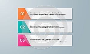 Presentation template flat design illustration for web design marketing advertising