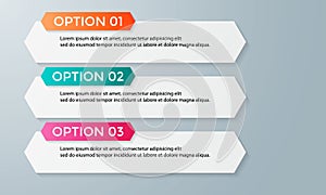 Presentation template flat design illustration for web design marketing advertising