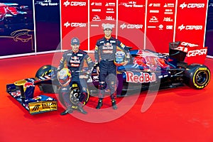 Presentation of the Toro Rosso STR7, 2012