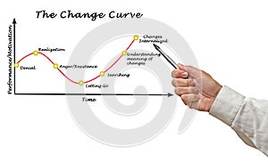 Presenting Change curve photo
