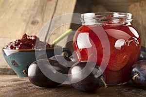 Preservation of freshly picked plums